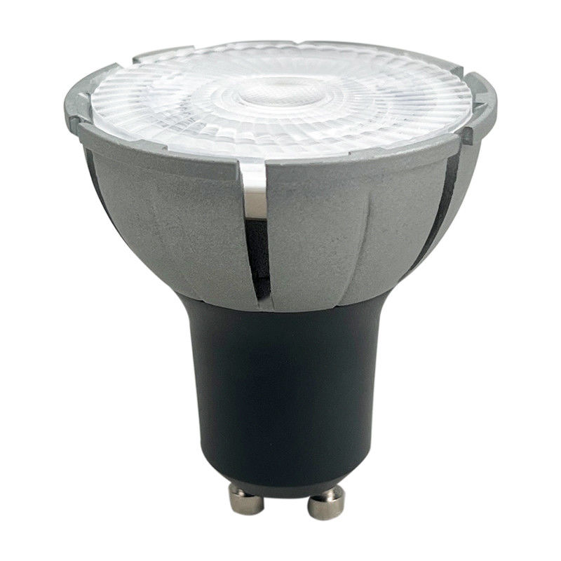 Teco GU10 PAR16 lâmpadas LED 7.5W 3000K Ra98 230V lâmpada dimmable com alumínio caixa