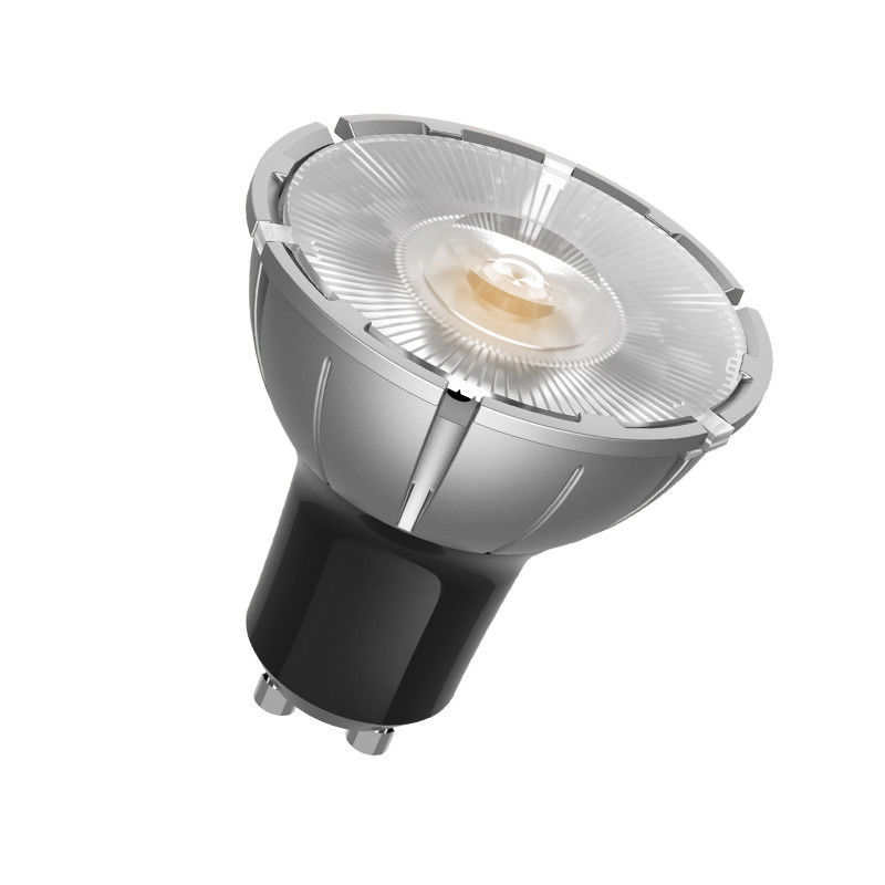 Teco Premium GU10 Pro Display LED Dimmable 7.5W 3000K Branco Quente Ângulo de Feixe Estreito 10Degree