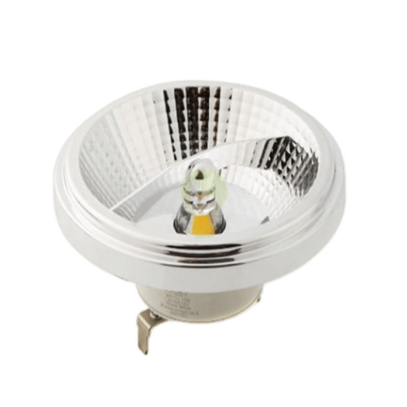 12W AR111 personalizado lâmpada LED branco quente 3000K 24 graus ângulo de feixe G53 Base