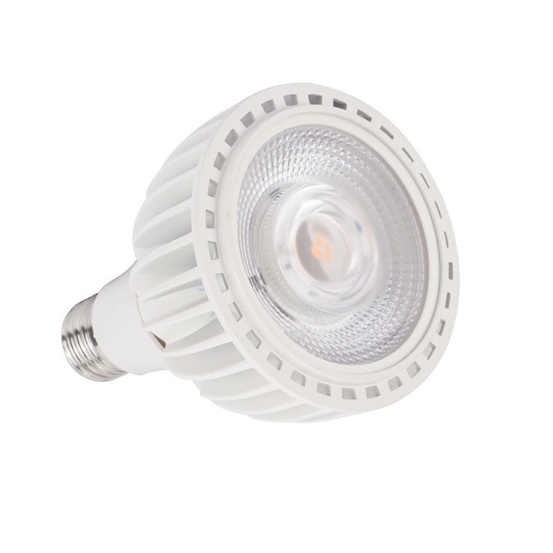 lâmpadas PAR30 de interior 22w 3000k 20 graus Cob Triac Dimmable E27 lâmpada LED