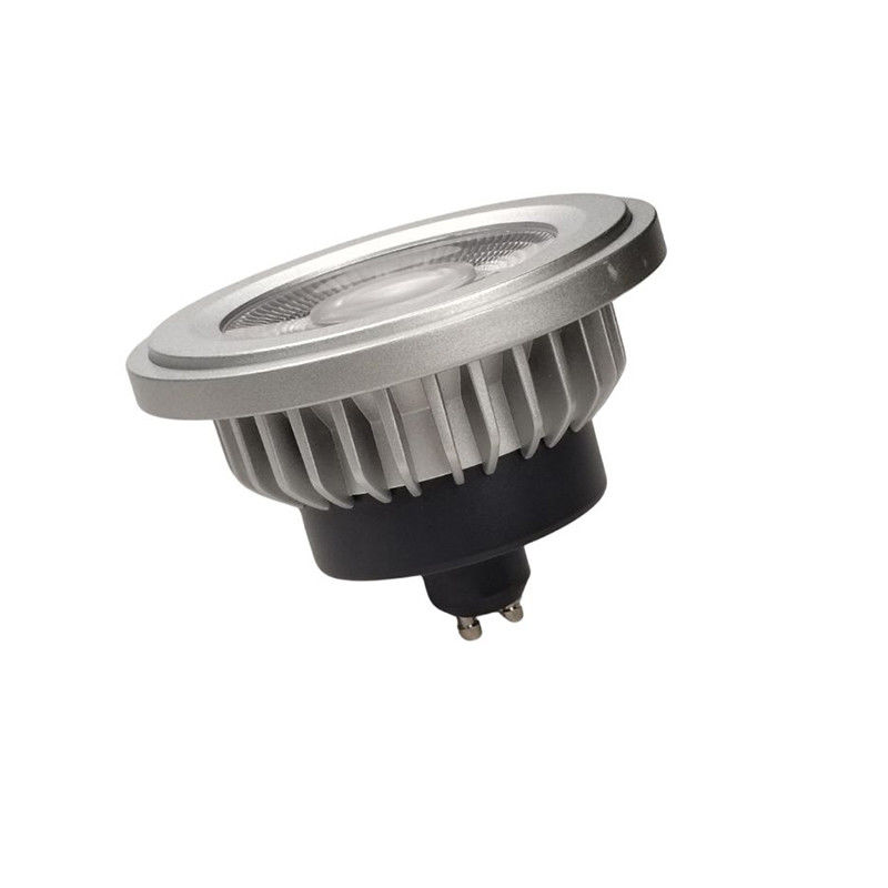 Gu10 Dimmable Es111 lâmpada LED 3000k 230v Lâmpadas com material de alumínio revestido de plástico