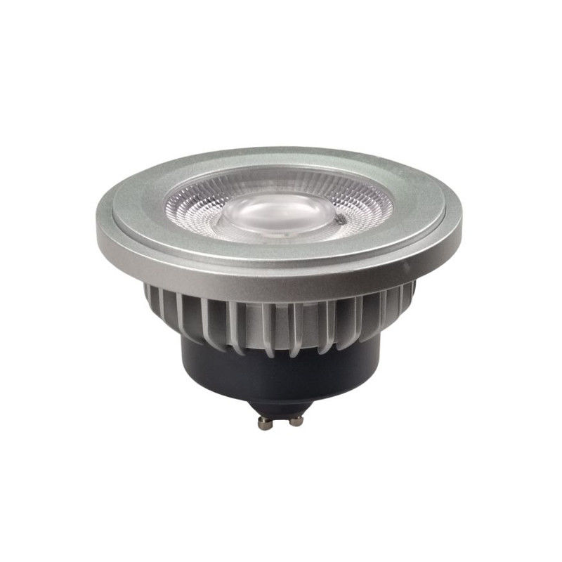 Gu10 Dimmable Es111 lâmpada LED 3000k 230v Lâmpadas com material de alumínio revestido de plástico
