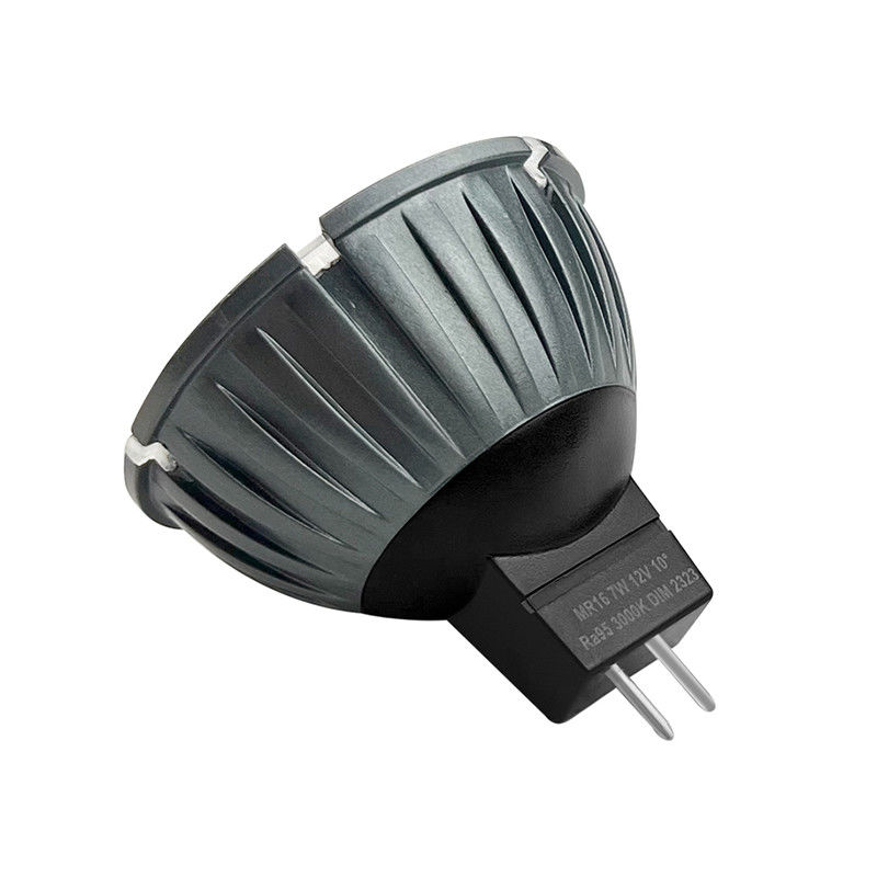7W MR16 lâmpadas de baixa tensão Pwm Dimming GU5.3 3000K CRI 98 Com 3 anos de garantia