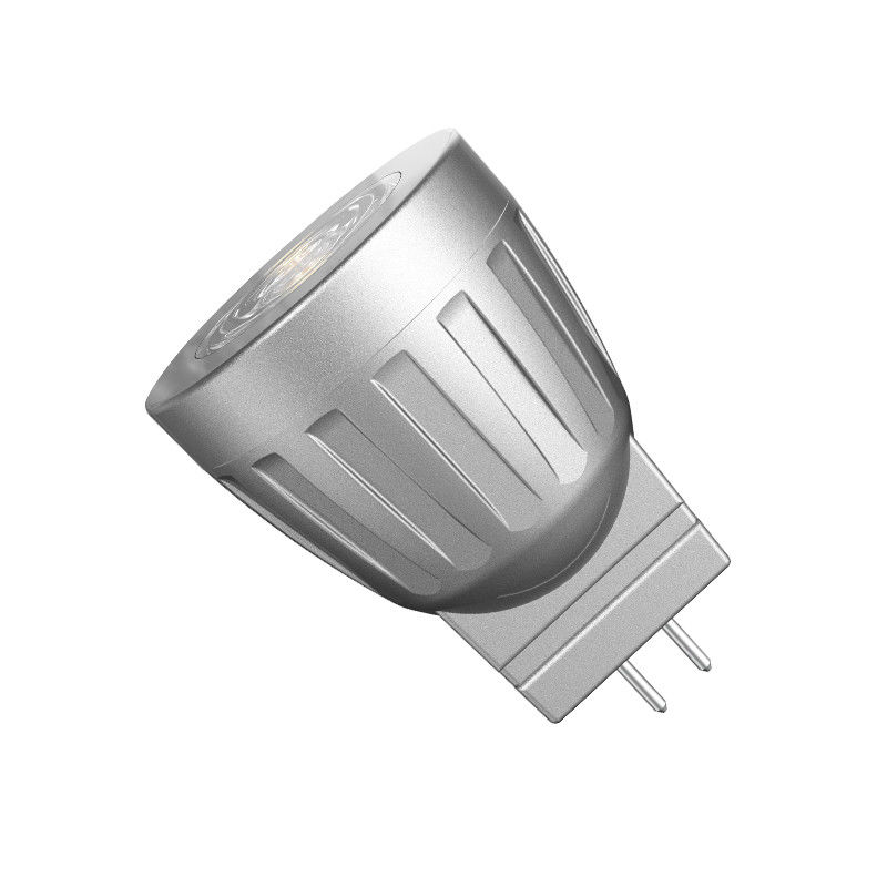 3000K 2.5W MR8 lâmpada LED Branca Quente Não Dimmable Die Cast Alumínio LED Spotlight