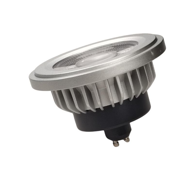 ES111 lâmpada de foco LED 16W Eficiência energética 3000K Cor quente 1500 lumens Não atenuável Ideal para iluminação doméstica e comercial