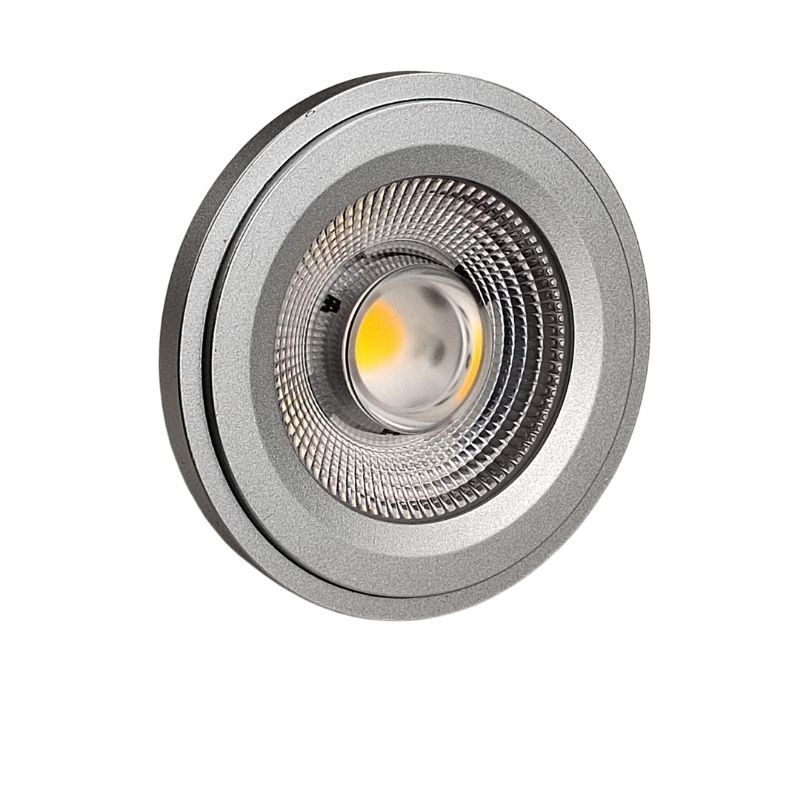 ES111 lâmpada de foco LED 16W Eficiência energética 3000K Cor quente 1500 lumens Não atenuável Ideal para iluminação doméstica e comercial