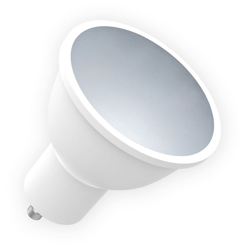 Foco LED GU10 Inteligente com Fluxo Luminoso de 350 Lm e CCT 2700K-6500K-RGB