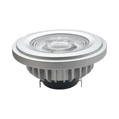 12V LED AR111 lâmpadas G53 Fin 4000K 15 graus Natureza Branco LED Lâmpadas 1400lm