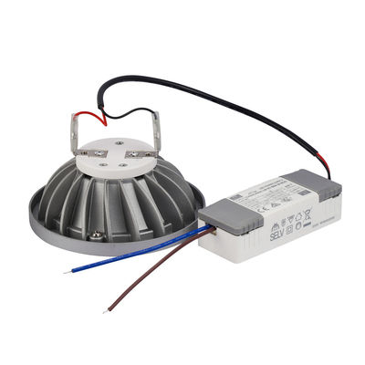 G53 lâmpadas LED dimmable AR111 3000K branco quente com driver externo