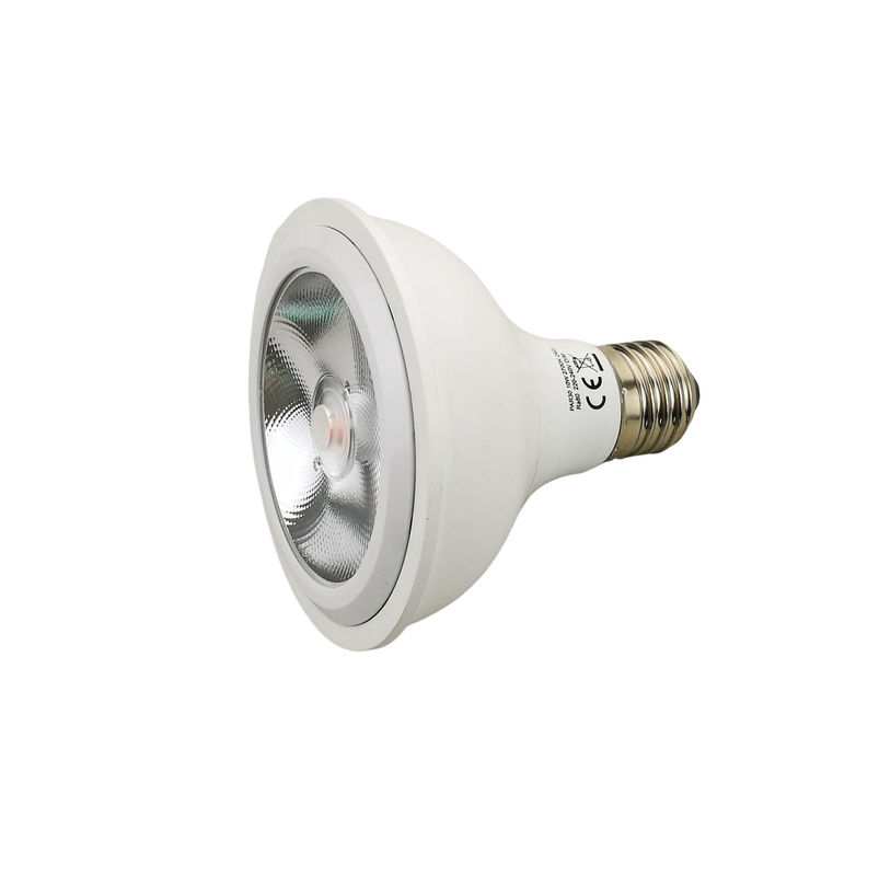 1200lm 10w 24 graus PAR30 lâmpadas LED 3000k cor branca quente com E27 base de parafuso