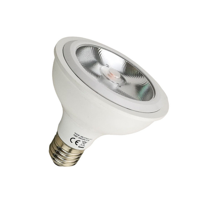 1200lm 10w 24 graus PAR30 lâmpadas LED 3000k cor branca quente com E27 base de parafuso