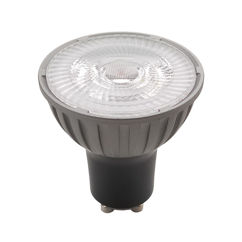 Lâmpada LED Spotlight GU10 com Temperatura de Cor Ajustável em 3 Etapas 1700K-2600K-5000K, Dimerizável por Interruptor de Parede, Carcaça Metálica 230V