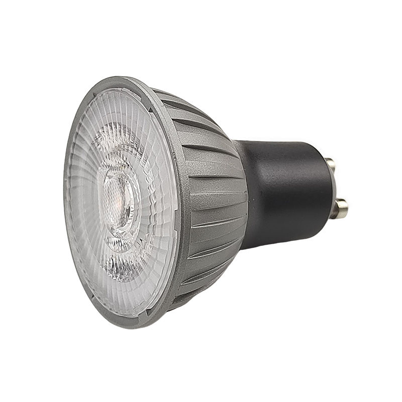 Lâmpada LED Spotlight GU10 com Temperatura de Cor Ajustável em 3 Etapas 1700K-2600K-5000K, Dimerizável por Interruptor de Parede, Carcaça Metálica 230V