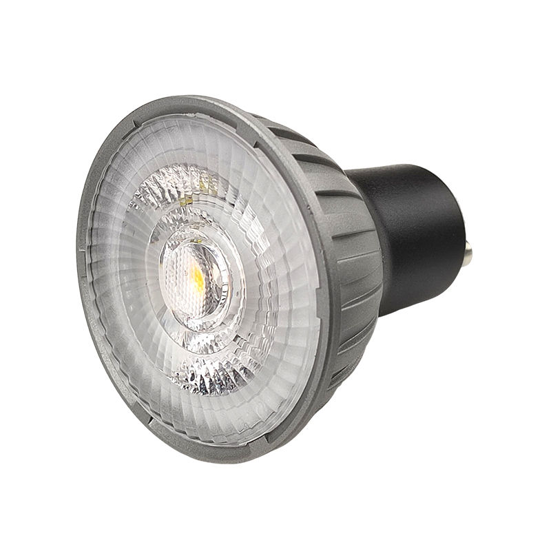 Lâmpada LED Spotlight GU10 com Temperatura de Cor Ajustável em 3 Etapas 1700K-2600K-5000K, Dimerizável por Interruptor de Parede, Carcaça Metálica 230V