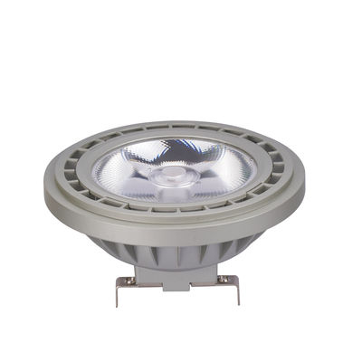 Holofote LED Teco 12W AR111 Base G53 3000K Branco Quente 12° Feixe Dimerizável, IRC90 Certificado CE RoHS