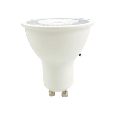 Teco GU10 lâmpada LED 5.5W Dip Switch 3CCT 2700K-3300K-4000K Sem piscar 38 graus Dimmable