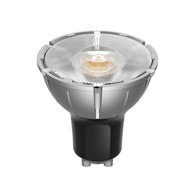 Teco Premium GU10 Pro Display LED Dimmable 7.5W 3000K Branco Quente Ângulo de Feixe Estreito 10Degree