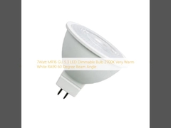 7Watt MR16 GU 5.3 LED lâmpada dimmable 2700K muito quente RA90 branco 60 graus ângulo de feixe
